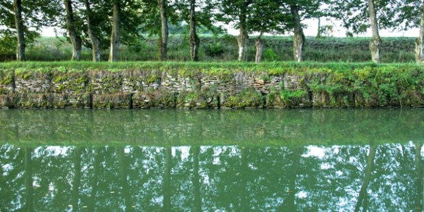 Canal Champagne Bourgogne efterår