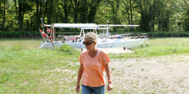 Canal Champagne Bourgogne Halte kanal