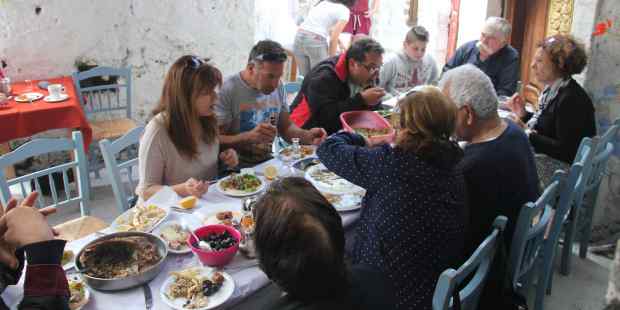 Græsk mad og drikke